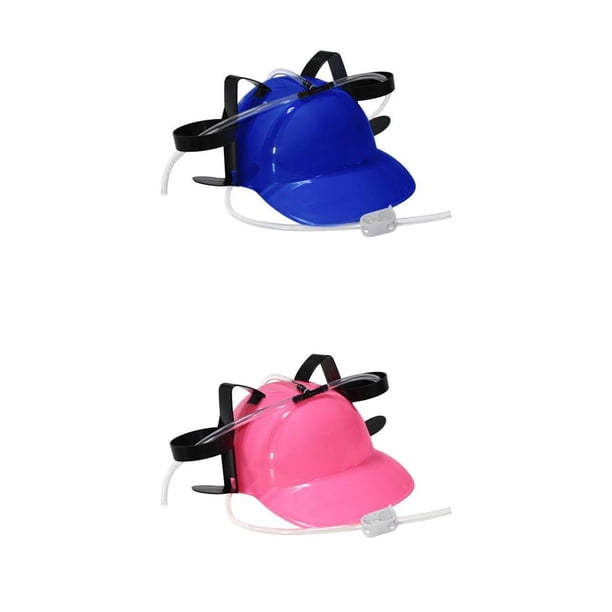 Sombrero para beber cerveza,sombrero para beber para niños mujeres agua adultos graciosos,casco para beber cerveza con accesorios de juego de pajitas,sombrero de trago casco bebida sombrero