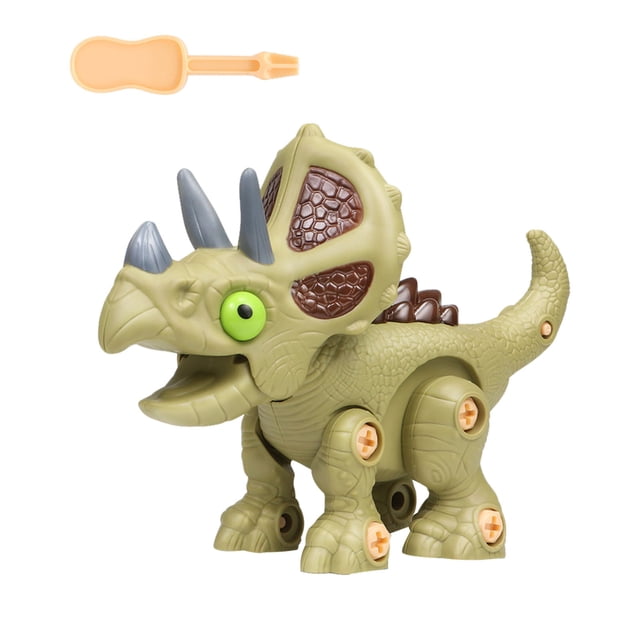 B Manual Detachable Dinosaur Toy Model Nut Combination Educational Toy For Kids With Screwdriver