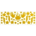 thumbnail image 1 of LiteMark Reflective Stickers Decals for Helmets, Bicycles, Strollers, Wheelchairs - Wizard Pack - Yellow, 1 of 2