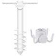 thumbnail image 4 of 3/5 Spin Umbrella Ground Anchor Soporte de parasol ajustable para arena, suelo, hierba, 4 of 9
