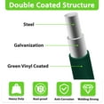 thumbnail image 3 of 14GA Green Chicken Wire Fence Rolls Mesh Size 2"X3"24in(H)X 50ft(L)Heavy Duty Metal Garden Fence, 3 of 8