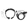 thumbnail image 3 of PTT Mic Earphone Throat Mic Earphone Comfortable Adjustable with Ear Cap for Conventions, 3 of 8