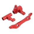 thumbnail image 3 of Ensemble de Direction RC, Ensemble de Direction en Aluminium Facile à Installer Remplacement Résistant à l'Usure en Alliage pour Voiture 1/6 RC Rouge, 3 of 8