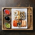 thumbnail image 2 of Cuencos para salsa pequeños con forma de hoja, platos para sushi y cuencos para salsa de soja para aperitivos de sushi, aceite, vinagre, kétchup, pasta y mermelada, 2 of 4