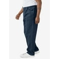 thumbnail image 3 of KingSize Men's Big & Tall Loose Fit Comfort Waist Jeans, 3 of 5