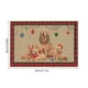 thumbnail image 3 of Adornos navideños, tapete para puerta de entrada, decoración navideña, tapete grueso para baño, absorbente de agua, tapete de entrada a prueba de suciedad, tapete navideño antideslizante de poliéster., 3 of 6