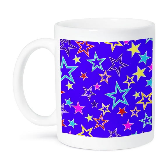 3dRose, Stars in Color, 11oz Mug