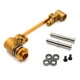 thumbnail image 5 of Tholdsy Conjunto de grupo de dirección Control remoto Vehicleupgrade Modification Part Kit Reemplazo para WLtoys 144010 144001 144002 Gold Type1 NO1 Tholdsy  CBP252346, 5 of 5