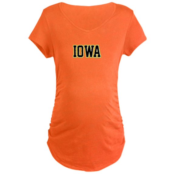 CafePress - Iowa Maternity Dark T Shirt - Maternity Dark T-Shirt