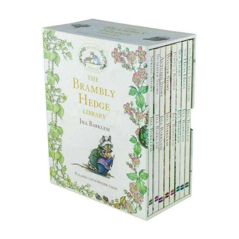 贈り物 Set Box Books 8 Library Hedge Brambly The By Barklem Jill 洋書