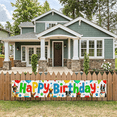 thumbnail image 6 of Colorful Happy Birthday Dog Theme Party Banner Backdrop Decorations with Balloons Background for Celebrations Kids Parties Supplies Events, 6 of 7