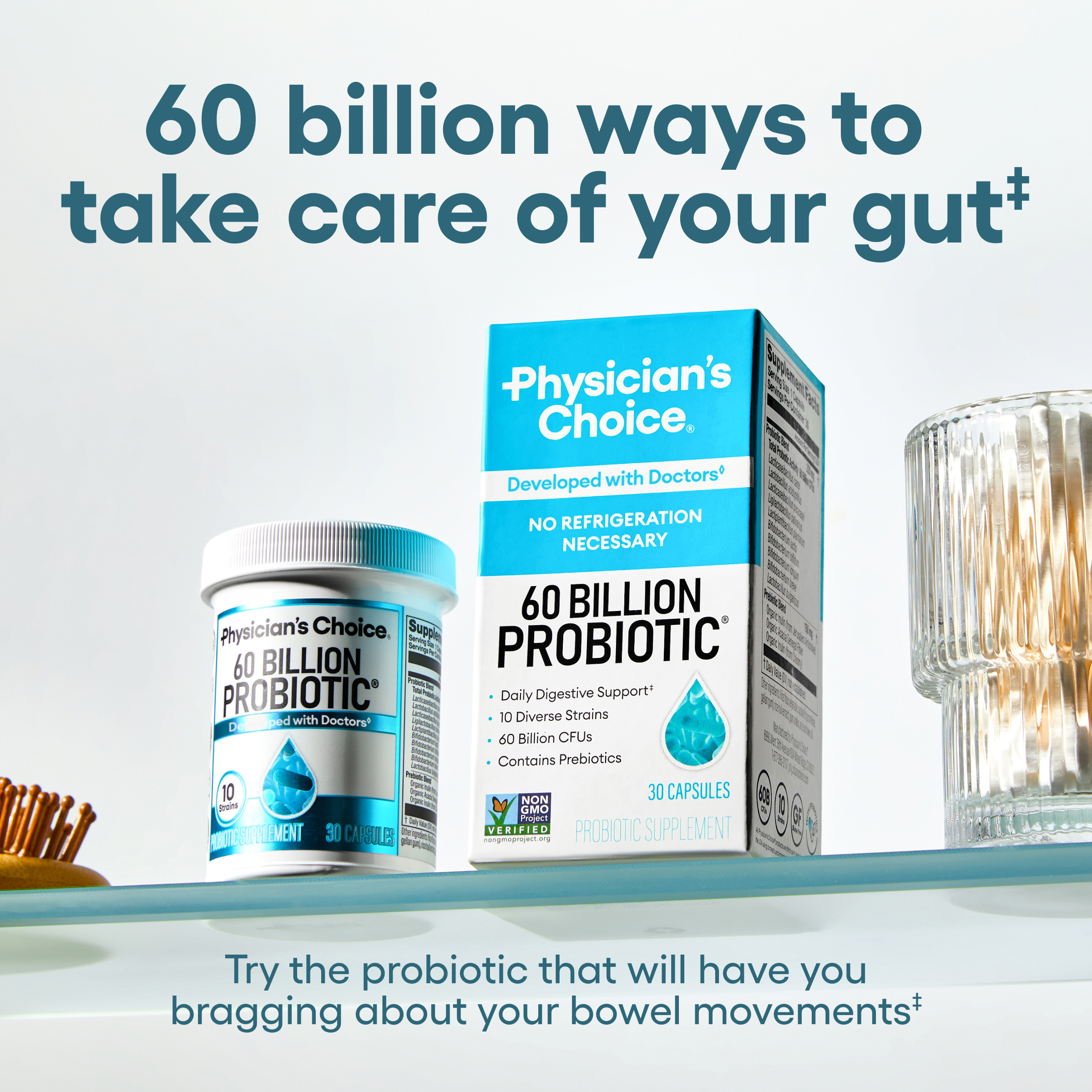Physicians' Choice 60 Billion Probiotic, 30 Count photo 2