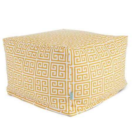 UPC 859072202788 product image for Majestic Home Goods Indoor Outdoor Treated Polyester Citrus Towers Ottoman Pouf | upcitemdb.com