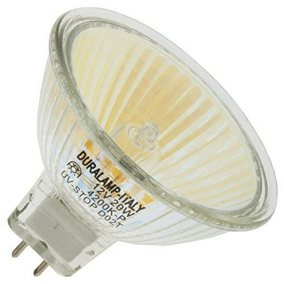 DLU LIGHTING BAB/CG/42K, 20 Watt, MR16, Bi-Pin (GX5.3) Base Light Bulb (1 Bulb)