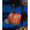 thumbnail image 3 of Bethany Lowe 3.50In Green Apple With Orange Poison, Polyresin, Halloween Ornament Place Card Holder La2056, 3 of 3