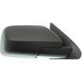 thumbnail image 2 of For Ford Escape 2008 09 10 11 2012 Door Mirror Passenger Side | Non-Heated | Power Glass | Textured Black | Manual Folding | W/ Blind Spot Glass | Replacement For FO1321291 | AL8Z17682AA, 9L8Z17682AA, 2 of 7