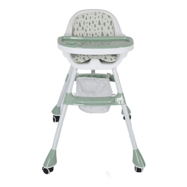Silla alta para bebé, trona plegable para bebé, trona plegable para bebé, trona para alimentación de bebé, características de vanguardia