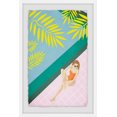 thumbnail image 2 of By The Pool Iii Framed Painting Art Print, 8.00" x 1.50", 2 of 6