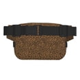 thumbnail image 3 of Fotbe Leopard Cangurera Cuadrada con Estampado de Doble Capa, Bolsa de Cintura Ajustable Mini para Hombres y Mujeres, 3 of 9