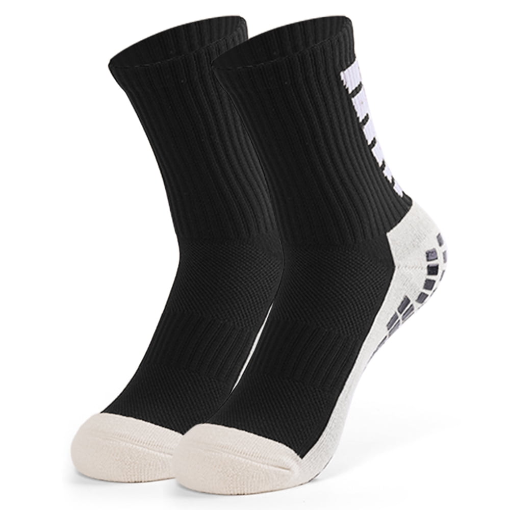 Rhino Gadget Football Grip Socks Anti Non Slip Long Knee Length Cushion with Grip Rubber Pads