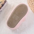 thumbnail image 6 of Jxzom Toddler Baby Plush Slippers, Soft Bunny Winter Warm House Bedroom Shoes Anti-Slip First Walkers, 6 of 7