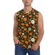 thumbnail image 1 of Balery Harvest Pumpkins Camisetas sin mangas para hombre, absorbe la humedad y protege contra el mal olor.-3X-Large, 1 of 7