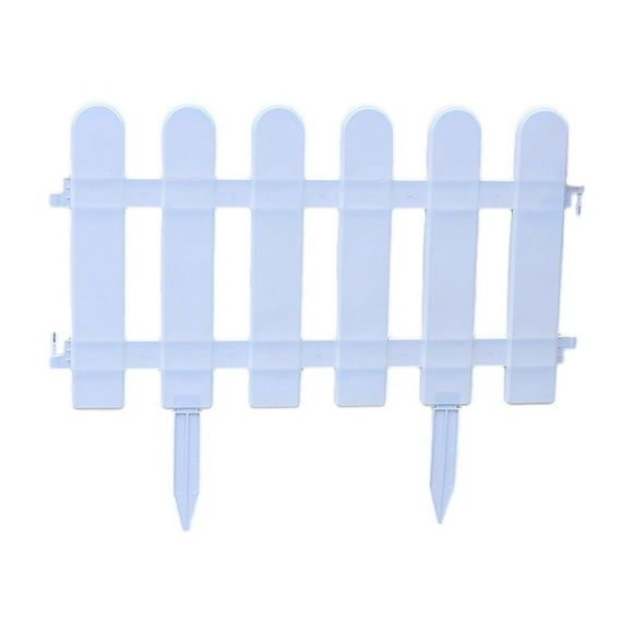 SDNall Garden Fence Border, Small Garden Fence, Mini Garden Fence, Small Yard Fence, Decorative Outdoor Home Fencing, Plastic Garden Fence
