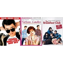 Sixteen Candles & Breakfast Club & Ferris Bueller's Day Off 3 DVD Bundle New