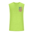 thumbnail image 3 of Uooqdmx Tank Tops Men Mens Undershirts Workout Tank Tops Beach Tank Tops for Tank Tops Summer American Flag Tank Top Custom Tank Top Men Casual Shirts for Men Mint Green XL, 3 of 5