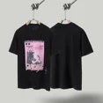 thumbnail image 1 of Yao888-Camiseta con estampado gráfico de espuma para hombre, ropa de calle de gran tamaño, estilo hip hop, informal, Y2k, 1:1Black-TS09, 1 of 5