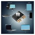 thumbnail image 5 of Mini Bluetooth 5.0 Digital Amplifier Hifi Stereo Receiver Power Amp Car Sound Amplifiers ,Bass & Treble Control, 5 of 5