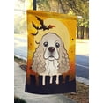thumbnail image 2 of Carolines Treasures BB1774CHF Halloween Cocker Spaniel Drapeau Toile Taille Maison, 2 of 4