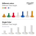 thumbnail image 4 of Camisetas de goma de golf XMwangzi 35-78 mm, 5 colores para practicar, 4 of 8