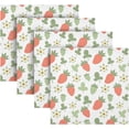 thumbnail image 5 of GZHJMY Strawberry and Flower Napkins Table Decorations Napkin Set for Gift Giving, Dining, Parties 20 x 20in, 5 of 7