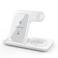 thumbnail image 1 of Cargador inalámbrico para reloj tres en uno, soporte de carga de escritorio plegable, cargador inalámbrico para teléfono móvil de carga rápida inferior, 1 of 1
