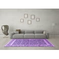 thumbnail image 3 of Ahgly Company Indoor Rectangle Persian Purple Traditional Area Rugs, 3' x 5', 3 of 4