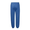 thumbnail image 6 of WTOBBY Men's Relaxed Fit Casual Sweatpants, Stretch Waistband with Drawstring for Sports and Everyday Wear, Comfortable and Easy Move, Soft Fleece Lining,Blue L, 6 of 8