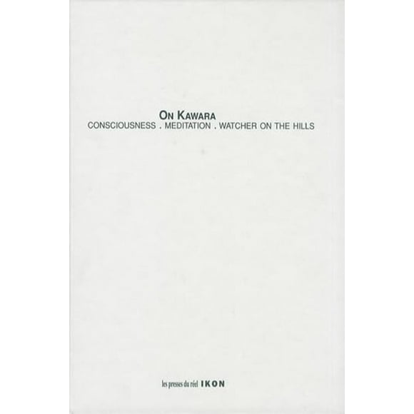 On Kawara: Consciousness Meditation. Watcher On The Hills. Vol.1 Blanco