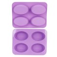 thumbnail image 4 of Chocolate , 4-Gird   Molds  For Desserts For DIY Soaps For Cupcakes, 4 of 8