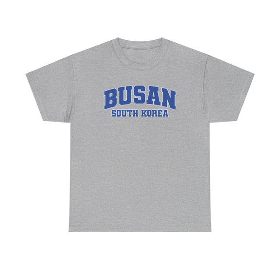 Busan South Korea Shirt Gifts Tshirt Crew Neck Short Sleeve