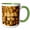 Green/White, variant on 3drose, National Olive Day June 1st Informational Flyer, 15oz Mug