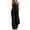 #02 Black 【Mix & Match: Stock Up on Your Favorite Colors】, variant on Women's Casual 2 Piece Outfits, Rayon Blend Sleeveless V-Neck Top, Mid Waisted Solid Color Pants Sets With Pockets, Summer Travel Loungwear Loose Fit | TruBelle,Black L