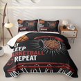 thumbnail image 2 of Erosebridal Basketball Sport Game Quilt Full For Kids,Boys Ball Gaming Full Bedspread Sets,3-Piece, 2 of 7