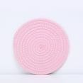 thumbnail image 5 of Raindrops Coaster Pink 1Pcs 9.8x9.8in Cotton Thread, 5 of 5