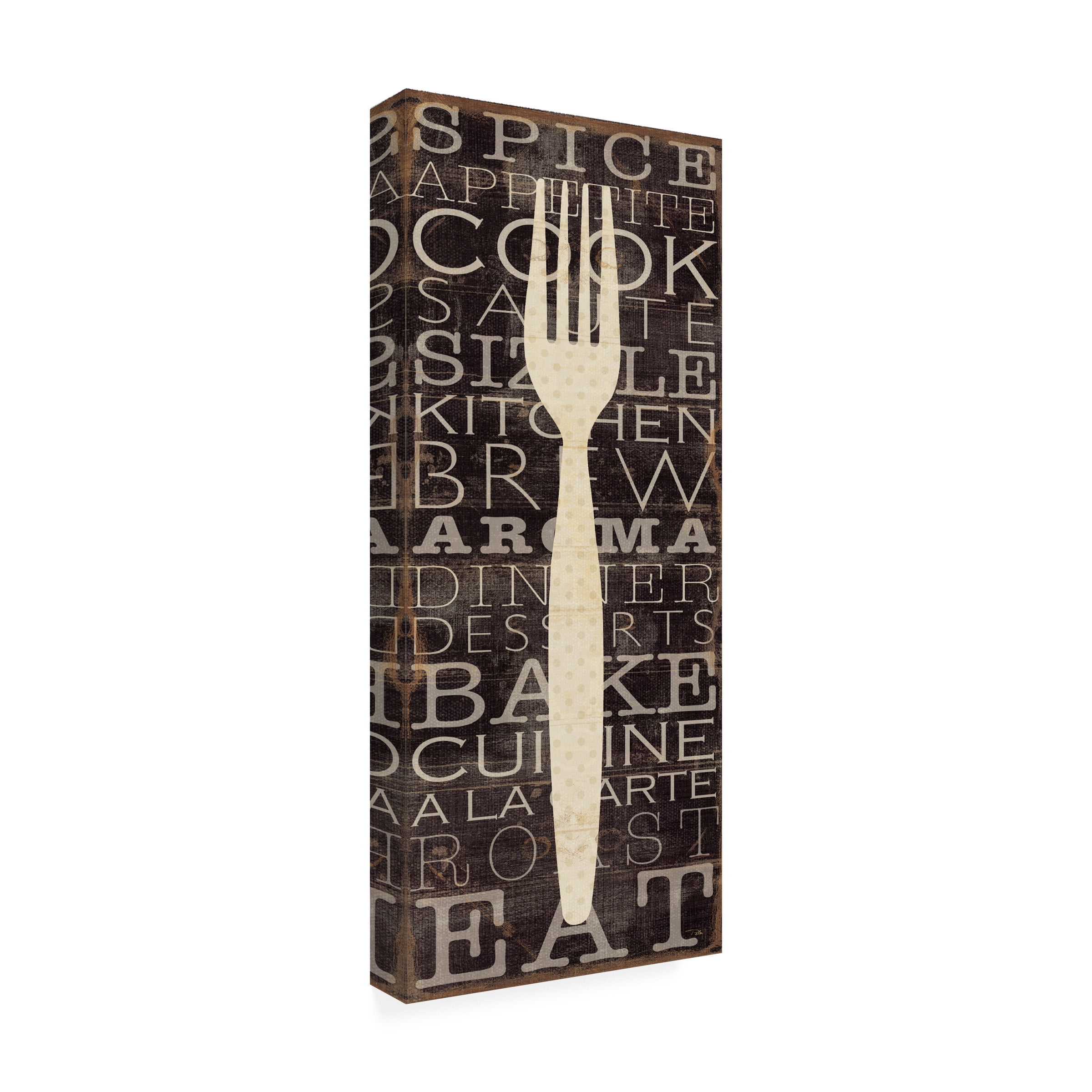 Pela Studio 'Kitchen Words I' Canvas Art