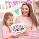 thumbnail image 5 of Kit de maquillaje infantil para niñas, set de cosméticos de juguete lavable con espejo, no tóxico y seguro, ideal para cumpleaños., 5 of 6