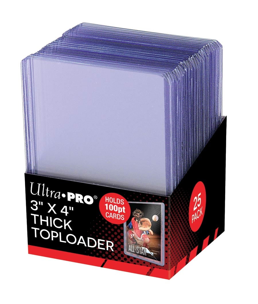 500 NEW ULTRA PRO CARD SOFT POLY SLEEVES fits 3X4 TOPLOADERS Acid&PVC Free! 