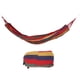 thumbnail image 1 of Hamaca para acampar, ultraligera, portátil, para viajes al aire libre, con capacidad de carga de 250 kg, color rojo con rayas de color, 1 of 15