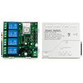 Qtmnekly Tuya Zigbee 4 CH Smart Switch Sensor Passive Dry Contact AC85