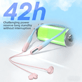 thumbnail image 4 of Wireless Neckband Bluetooth Headphones, LED Digital Battery Display In-Ear Earbuds, Lightweight Secure Fit Sports Earphones for Running, Workout, Music & Calls, 4 of 4